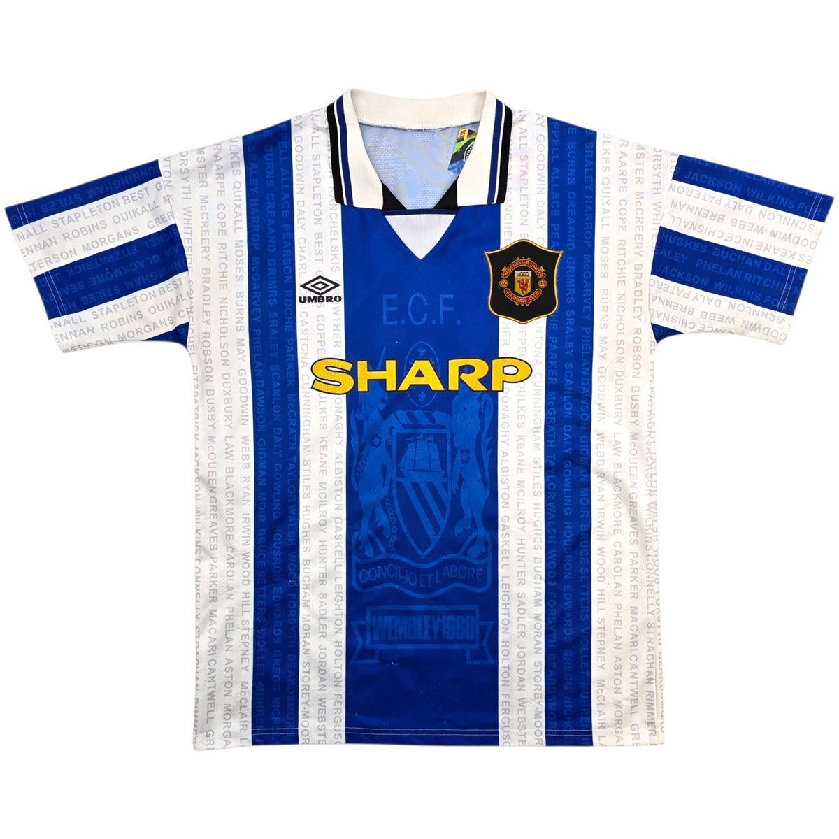 1994/96 Manchester United Third Football Shirt (L) Umbro - Football Finery - FF305080