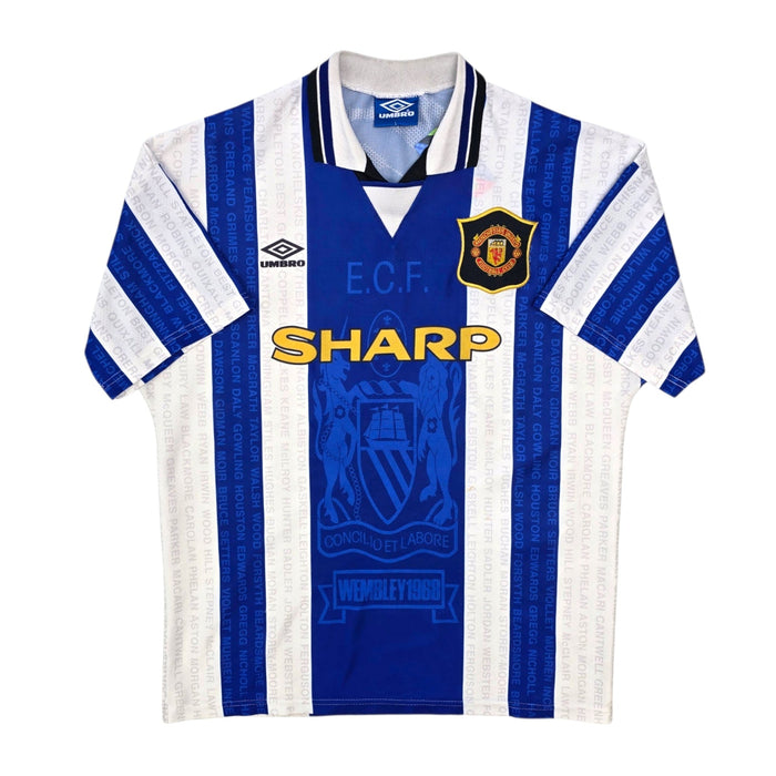 1994/96 Manchester United Third Football Shirt (L) Umbro - Football Finery - FF306366