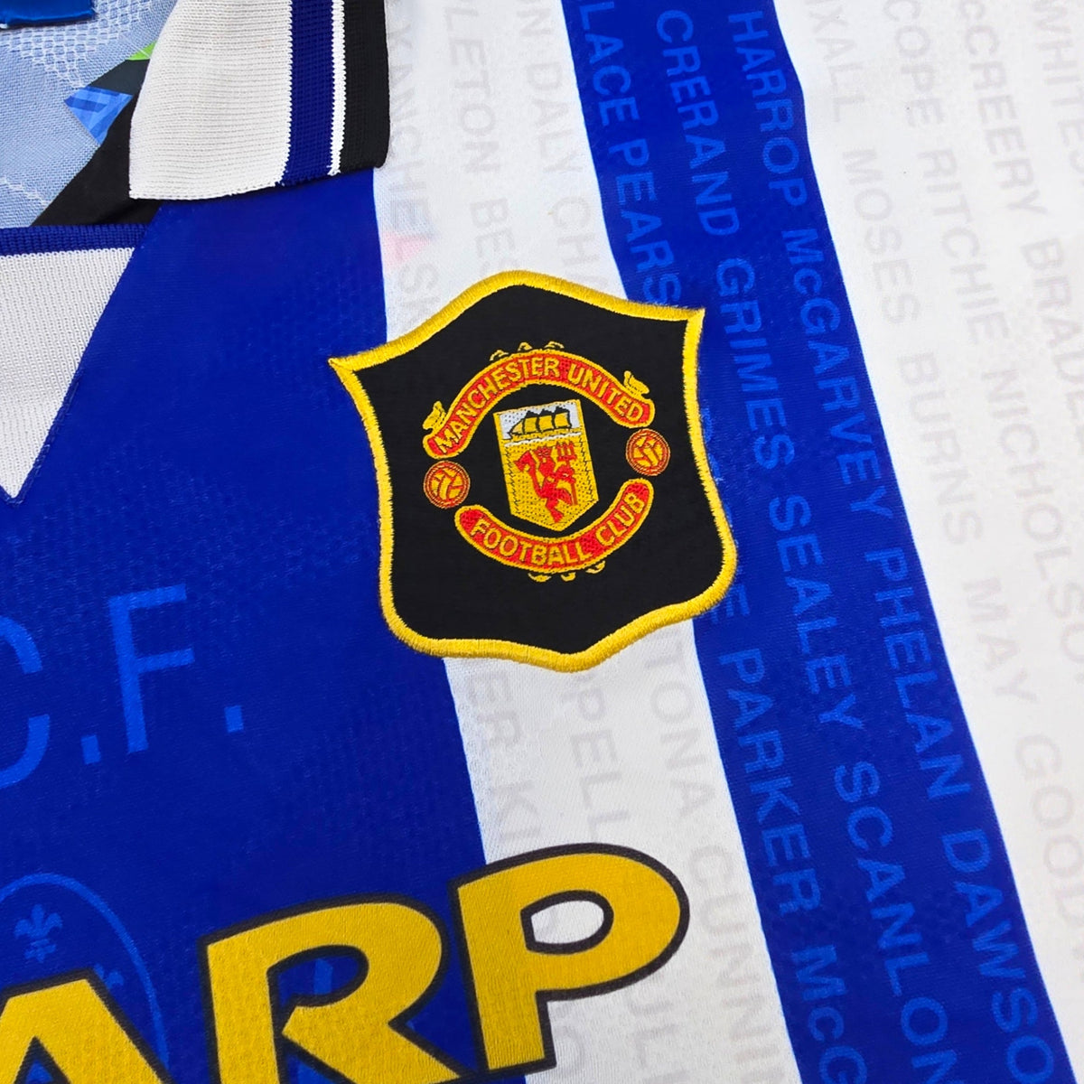 1994/96 Manchester United Third Football Shirt (L) Umbro - Football Finery - FF306366