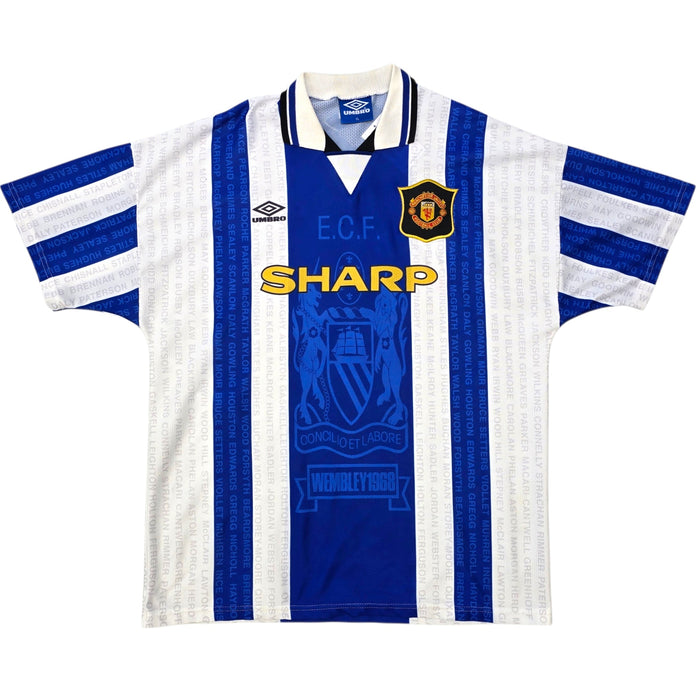 1994/96 Manchester United Third Football Shirt (XL) Umbro - Football Finery - FF306330
