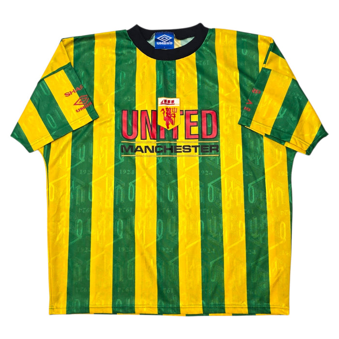 1994/96 Manchester United Training Top (L) Umbro - Football Finery - FF306795