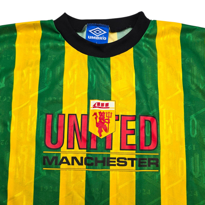 1994/96 Manchester United Training Top (L) Umbro - Football Finery - FF306795