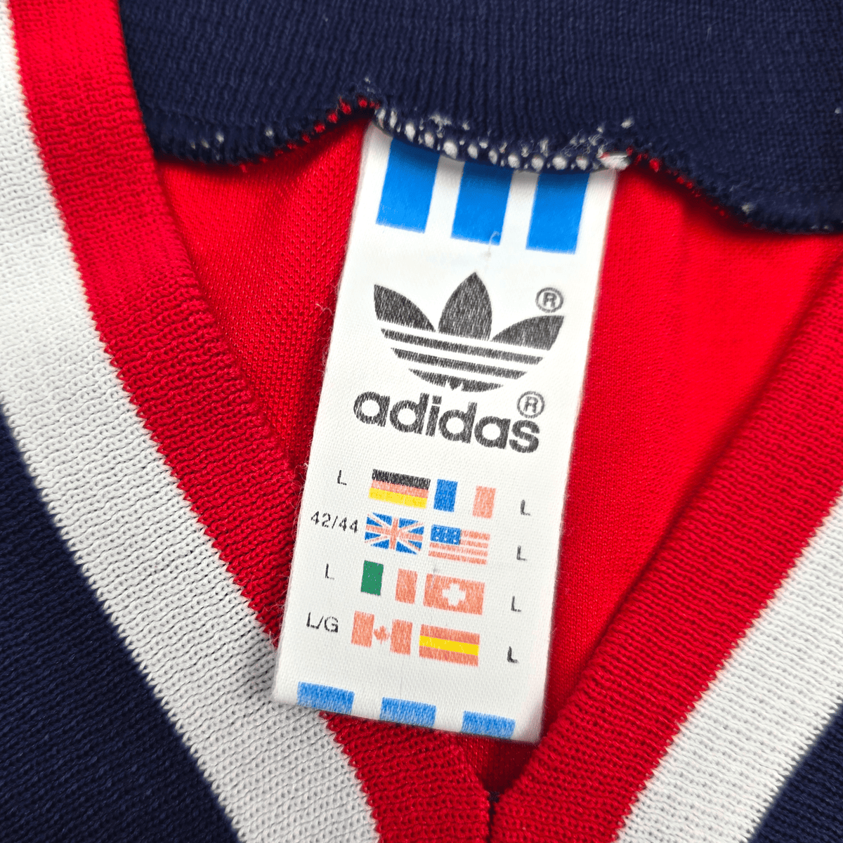 1994/96 Norway Home Football Shirt (L) Adidas - Football Finery - FF301357