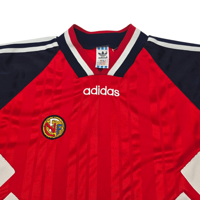 1994/96 Norway Home Football Shirt (XL) Adidas - Football Finery - FF300701