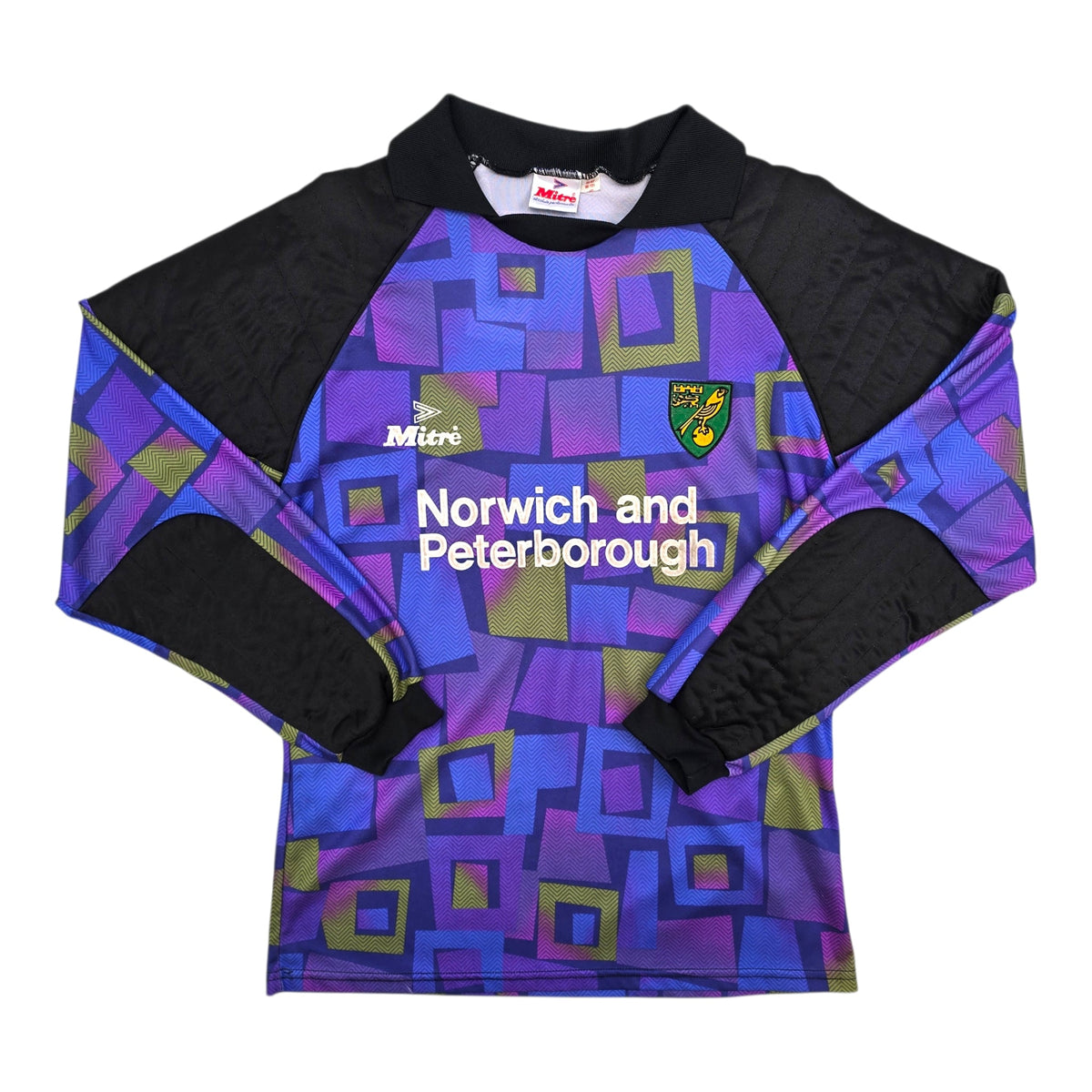 1994/96 Norwich City Goal Keeper Football Shirt (M) Mitre - Football Finery - FF305493