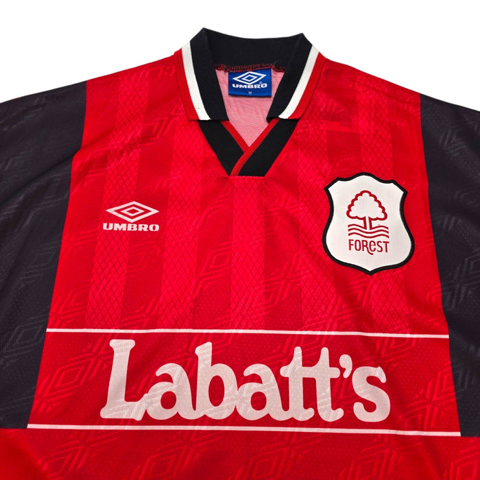 1994/96 Nottingham Forest Home Football Shirt (M) Umbro - Football Finery - FF306856