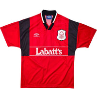 1994/96 Nottingham Forest Home Football Shirt (M) Umbro - Football Finery - FF306856