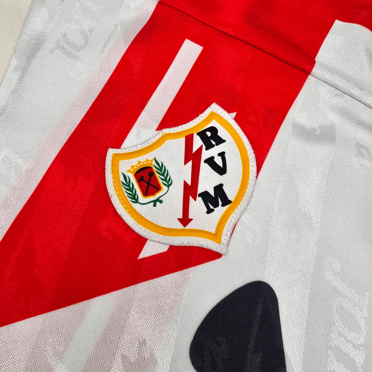 1994/96 Rayo Vallecano Home Football Shirt (XL) Joma - Football Finery - FF302800