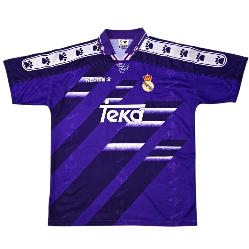 1994/96 Real Madrid Away Football Shirt (L) Kelme - Football Finery - FF306435