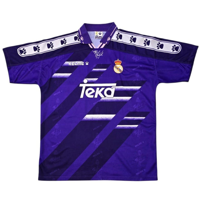 1994/96 Real Madrid Away Football Shirt (L) Kelme - Football Finery - FF306435