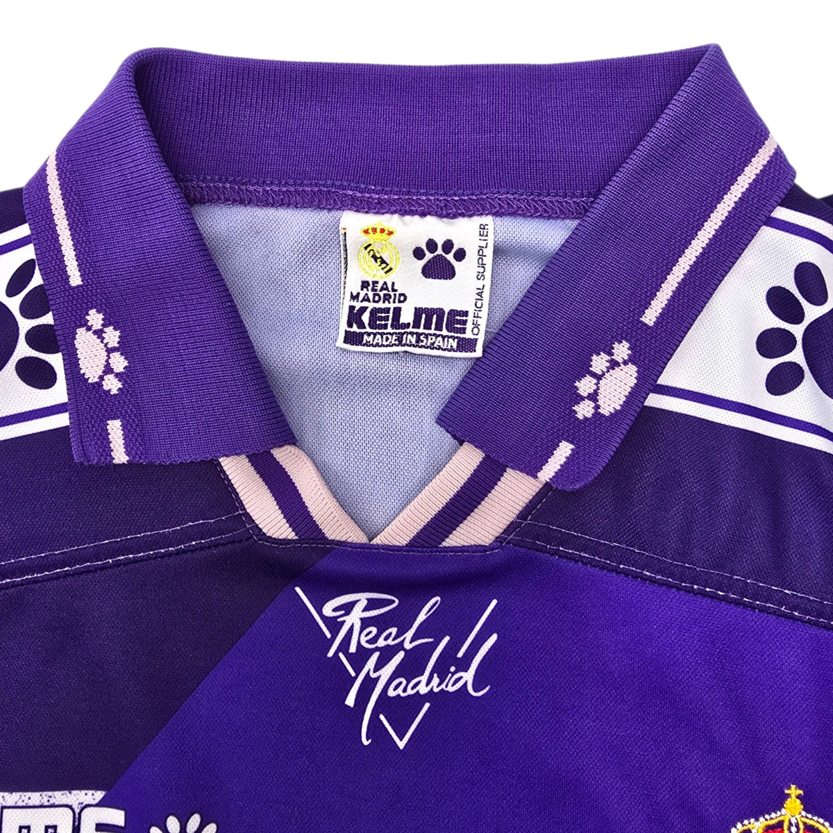 1994/96 Real Madrid Away Football Shirt (L) Kelme - Football Finery - FF306435