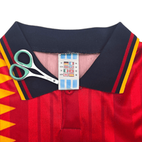 1994/96 Spain Home Football Shirt (M) Adidas - Football Finery - FF300093