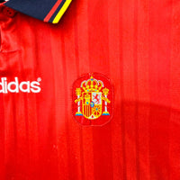 1994/96 Spain Home Football Shirt (XL) Adidas - Football Finery - FF202728