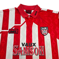 1994/96 Sunderland Home Football Shirt (L) Avec - Football Finery - FF306021
