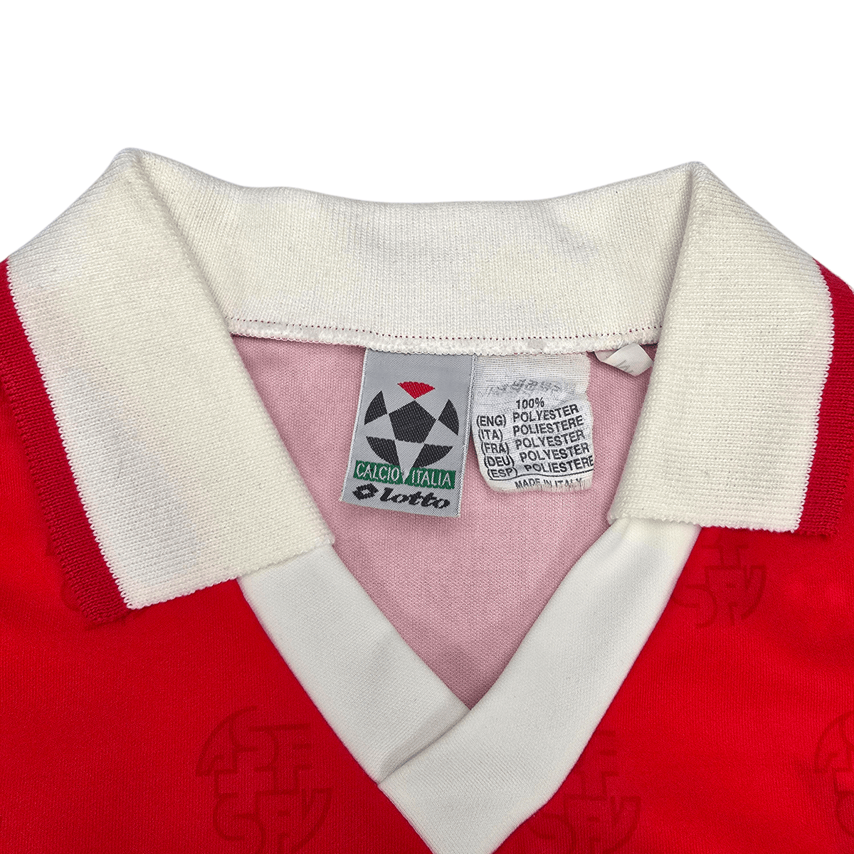 1994/96 Switzerland Home Football Shirt (M) Lotto - Football Finery - FF300766