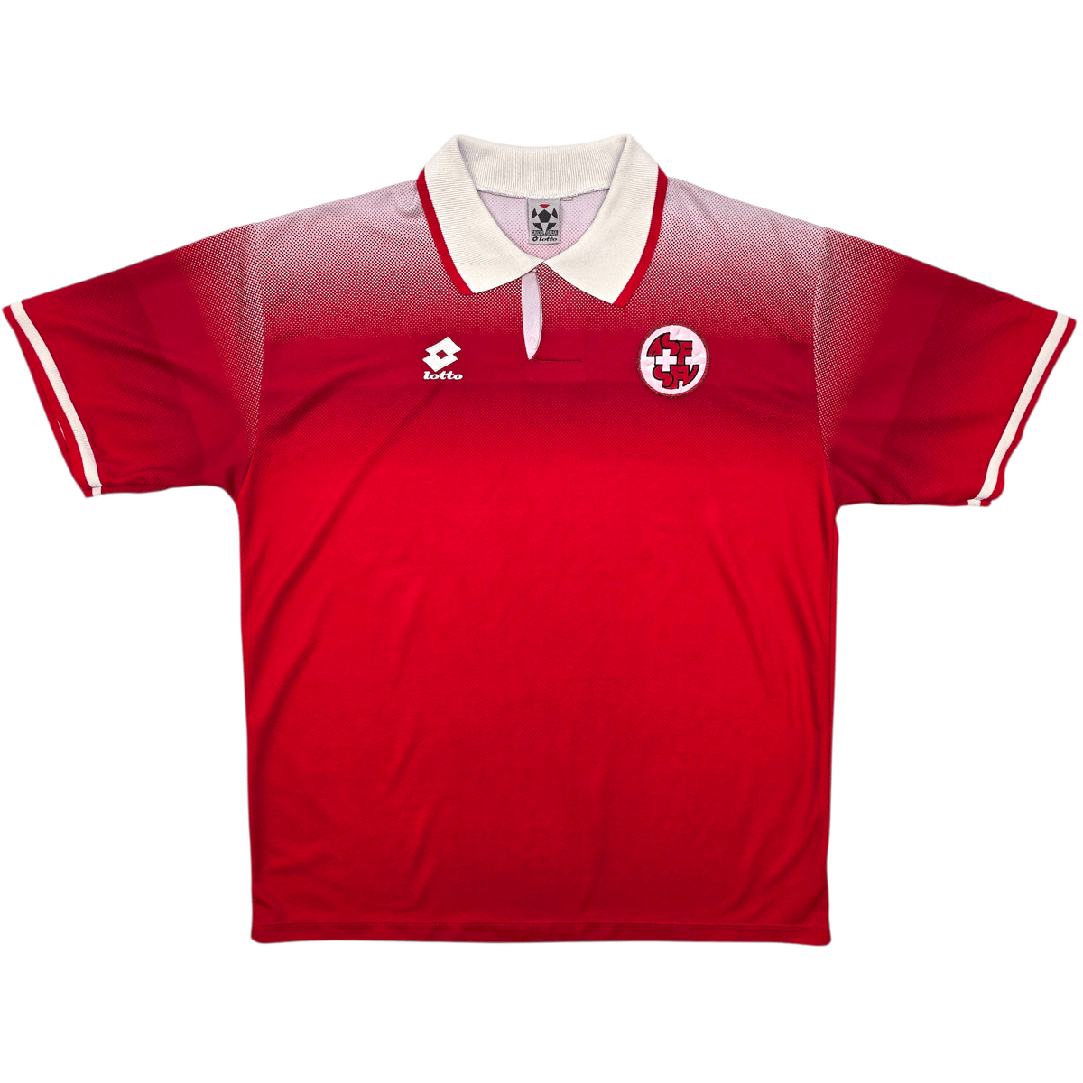 1994/96 Switzerland Home Football Shirt (XL) Lotto - Football Finery - FF300694