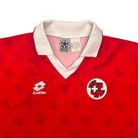 1994/96 Switzerland Home Football Shirt (XL) Lotto - Football Finery - FF304488