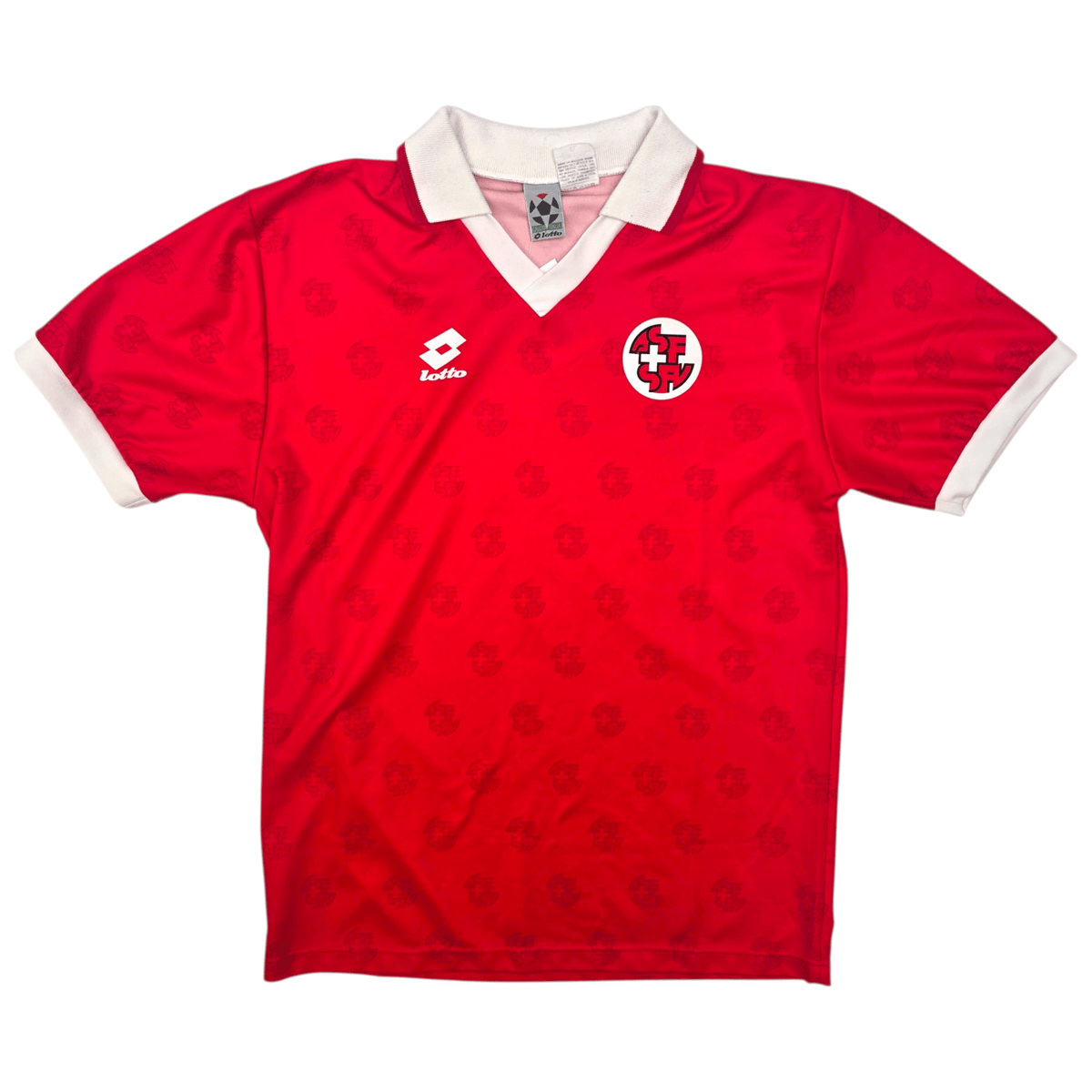 1994/96 Switzerland Home Football Shirt (XL) Lotto - Football Finery - FF304488