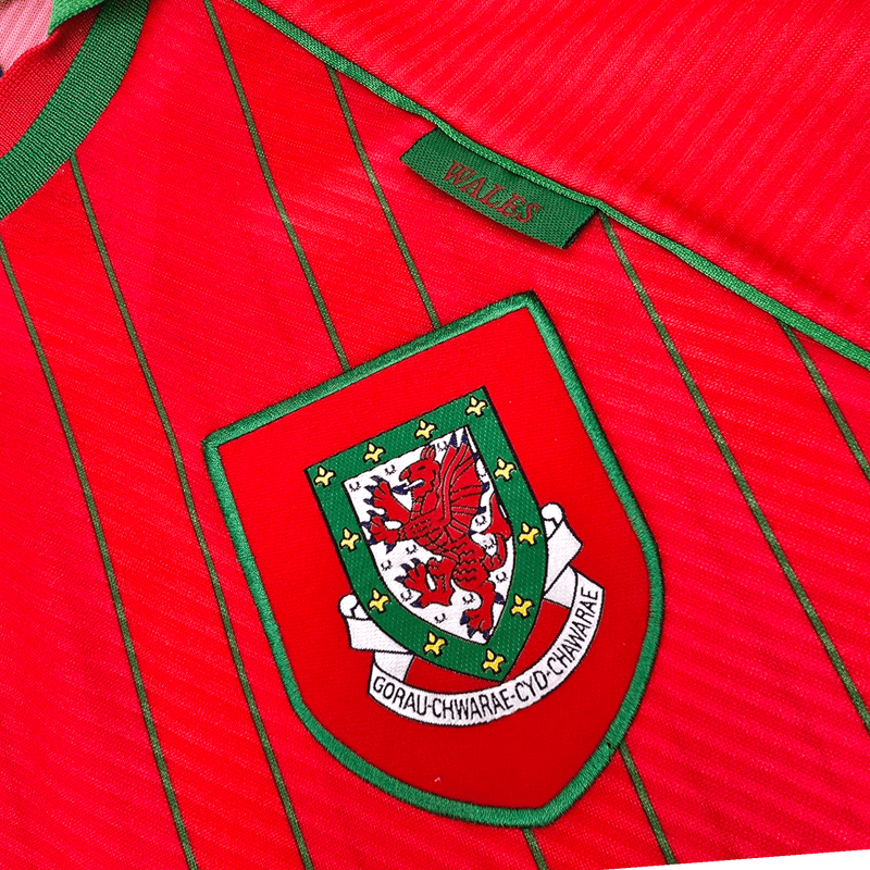 1994/96 Wales Home Football Shirt (M) Umbro - Football Finery - FF300034
