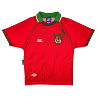 1994/96 Wales Home Football Shirt (M) Umbro - Football Finery - FF300034