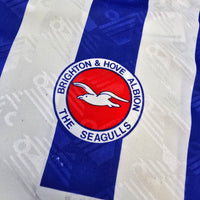 1994/97 Brighton Home Football Shirt (L) Admiral - Football Finery - FF304428