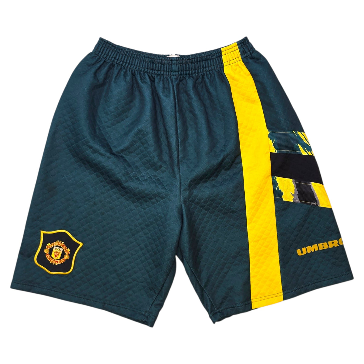 1994/97 Manchester United Football Shorts (M) Umbro | Goal Keeper - Football Finery - SS10008