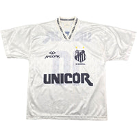 1995 Santos Home Football Shirt (L) Amddma 10 - Football Finery - FF305184