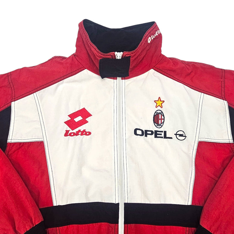 1995/96 AC Milan Tracksuit Top (L) Lotto - Football Finery - FF204272