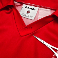 1995/96 AC Milan Training Shirt (L) Lotto - Football Finery - FF300009