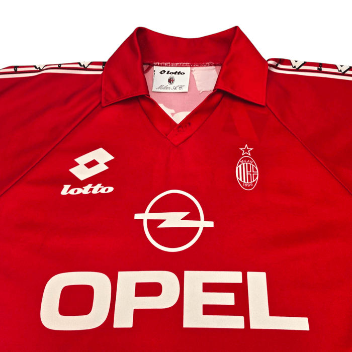 1995/96 AC Milan Training Shirt (L) Lotto - Football Finery - FF300009
