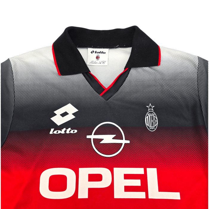 1995/96 AC Milan Training Shirt (M) Lotto - Football Finery - FF300065