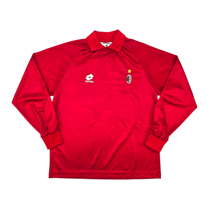 1995/96 AC Milan Training Shirt (XL) Lotto - Football Finery - FF300362