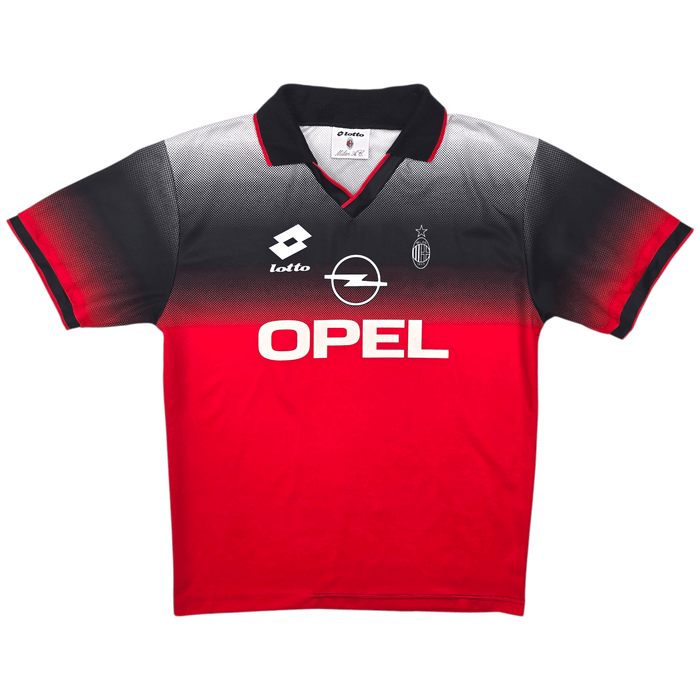 1995/96 AC Milan Training Top (L) Lotto - Football Finery - FF303655