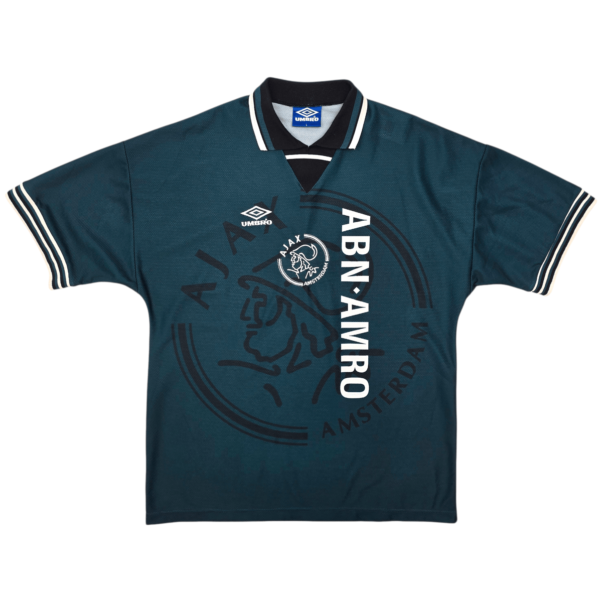 1995/96 Ajax Away Football Shirt (L) Umbro - Football Finery - FF302921