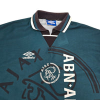 1995/96 Ajax Away Football Shirt (XL) Umbro - Football Finery - FF306946