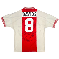 1995/96 Ajax Home Football Shirt (XL) Umbro 8 Davids - Football Finery - FF302609