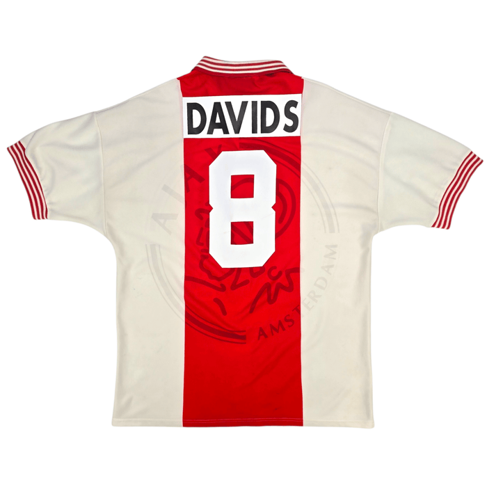 1995/96 Ajax Home Football Shirt (XL) Umbro 8 Davids - Football Finery - FF302609