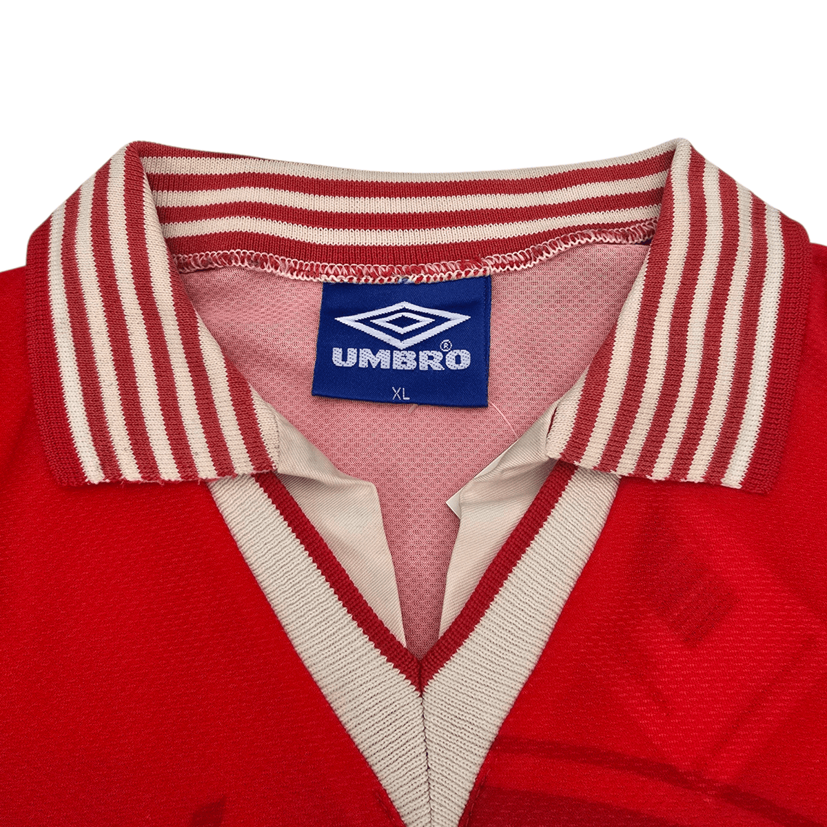 1995/96 Ajax Home Football Shirt (XL) Umbro 8 Davids - Football Finery - FF302609