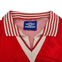 1995/96 Ajax Home Football Shirt (XL) Umbro 8 Davids - Football Finery - FF302609