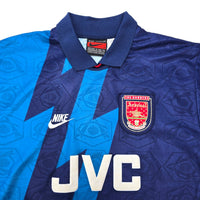 1995/96 Arsenal Away Football Shirt (S) Nike 16 Hartson - Football Finery - FF307176