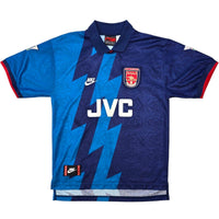 1995/96 Arsenal Away Football Shirt (S) Nike 16 Hartson - Football Finery - FF307176