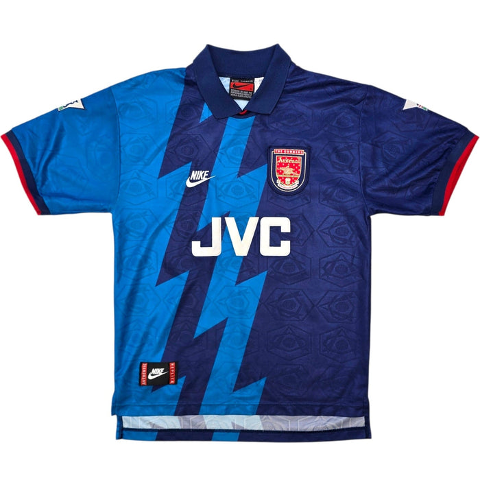 1995/96 Arsenal Away Football Shirt (S) Nike 16 Hartson - Football Finery - FF307176