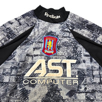 1995/96 Aston Villa Goal Keeper Football Shirt (S) Reebok 1 - Football Finery - FF304999