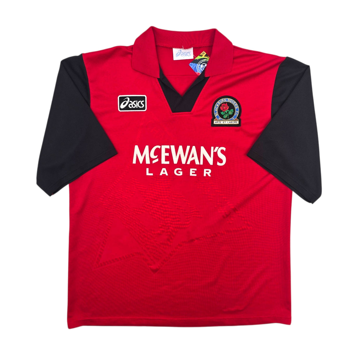 1995/96 Blackburn Rovers Away Football Shirt (L) Asics - Football Finery - FF306429