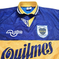 1995/96 Boca Juniors Home Football Shirt (L) Olan #8 - Football Finery - FF202858