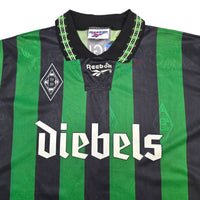 1995/96 Borussia Monchengladbach Away Football Shirt (M) Reebok - Football Finery - FF306965
