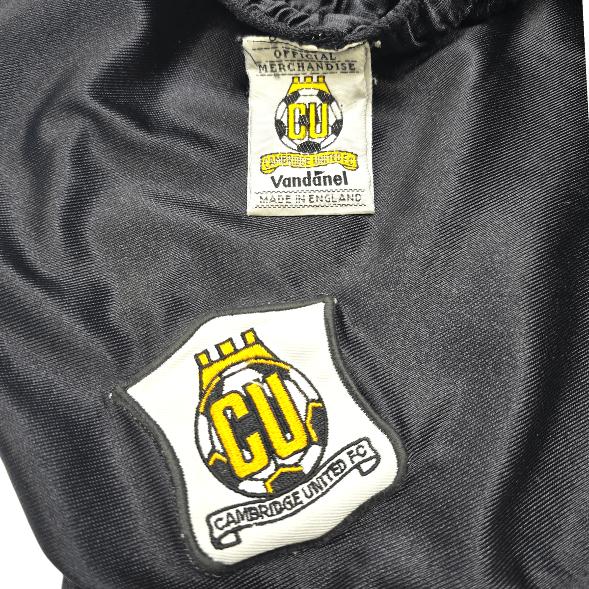 1995/96 Cambridge United Home Football Shorts (XL) Vandanel - Football Finery - FF302341