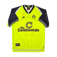 1995/96 Dortmund Home Football Shirt (L) Nike 11 - Football Finery - FF307284