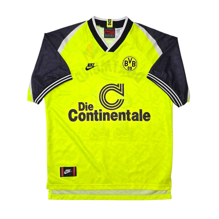 1995/96 Dortmund Home Football Shirt (L) Nike 11 - Football Finery - FF307284