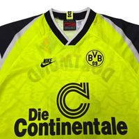 1995/96 Dortmund Home Football Shirt (L) Nike 11 - Football Finery - FF307284